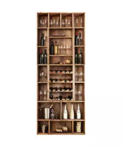 RIVESTIMENTO PER PORTA IN VINILE FANTASIA "WINE", 210X83 CM