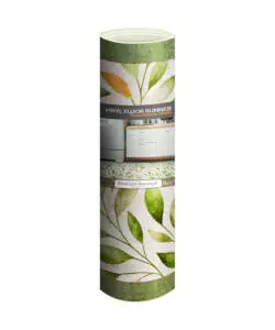 PASSATOIA IN VINILE "RUNNER" FANTASIA "EMERALD RAMAGE", 240X50 CM