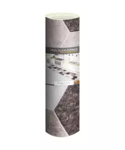 PASSATOIA IN VINILE "RUNNER" FANTASIA "ESAGONI GRIGI", 240X50 CM