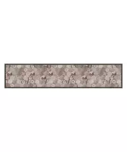 PASSATOIA IN VINILE "RUNNER" FANTASIA "HEXAGONAL GREEN TILES", 240X50 CM