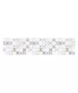 PARASCHIZZI ADESIVO DA CUCINA FANTASIA "PROVENCE TILES", 260X60 CM
