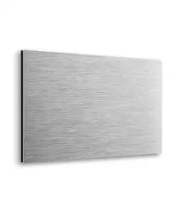 PARASCHIZZI DA CUCINA IN ALLUMINIO FANTASIA "BRUSHED", 84X60 CM