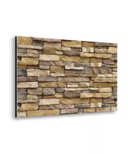 PARASCHIZZI DA CUCINA IN ALLUMINIO FANTASIA "STONES", 84X60 CM