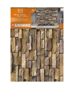 PARASCHIZZI DA CUCINA IN ALLUMINIO FANTASIA "STONES", 84X60 CM