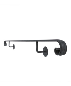 CORRIMANO IN FERRO VERNICIATO METAL EXPERT COLORE GRIGIO, 2 METRI