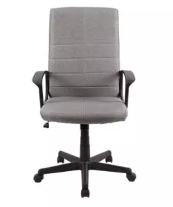 SEDIA DA UFFICIO BELLAHOME "MONTREAL" CON BRACCIOLI GRIGIA, 59X65X99/109 CM