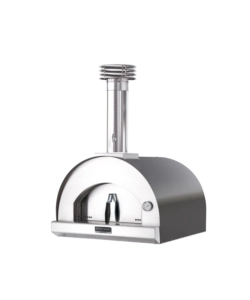 FORNO PIZZA A LEGNA FONTANA "MARGHERITA" COLORE ANTRACITE 2 PIZZE