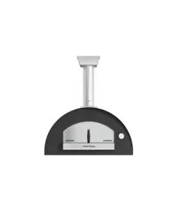 FORNO PIZZA A LEGNA FONTANA "CAPRI" COLORE ANTRACITE 2 PIZZE