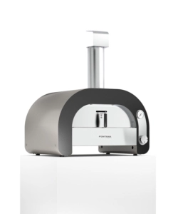 FORNO PIZZA A GAS FONTANA "MAESTRO 60" COLORE ANTRACITE 2 PIZZE