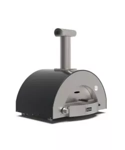 FORNO PIZZA A GAS ALFA "CLASSICO" COLORE NERO 2 PIZZE
