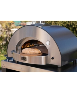 FORNO PIZZA A GAS ALFA "CLASSICO" COLORE NERO 4 PIZZE