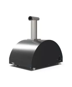 FORNO PIZZA A GAS ALFA "CLASSICO" COLORE NERO 4 PIZZE