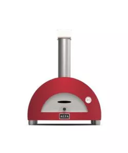 FORNO PIZZA A LEGNA ALFA "MODERNO" COLORE ROSSO 1 PIZZA