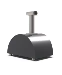 FORNO PIZZA A LEGNA ALFA "MODERNO" COLORE NERO 2 PIZZE
