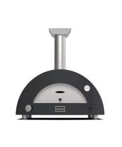 FORNO PIZZA A GAS ALFA "MODERNO" COLORE NERO 2 PIZZE