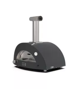 FORNO PIZZA A GAS ALFA "MODERNO" COLORE NERO 2 PIZZE