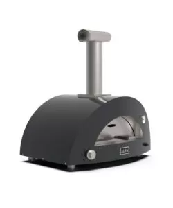 FORNO PIZZA A GAS ALFA "MODERNO" COLORE NERO 2 PIZZE
