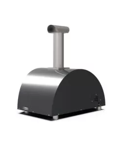FORNO PIZZA A GAS ALFA "MODERNO" COLORE NERO 2 PIZZE