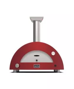 FORNO PIZZA A GAS ALFA "MODERNO" COLORE ROSSO 2 PIZZE