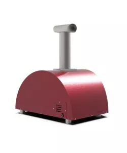 FORNO PIZZA A GAS ALFA "MODERNO" COLORE ROSSO 2 PIZZE