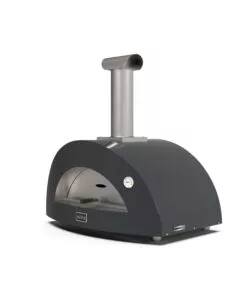 FORNO PIZZA A LEGNA ALFA "MODERNO" COLORE NERO 3 PIZZE