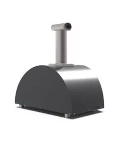 FORNO PIZZA A LEGNA ALFA "MODERNO" COLORE NERO 3 PIZZE