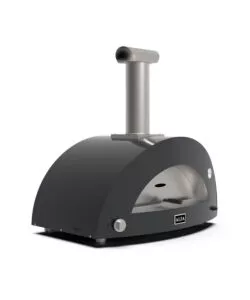 FORNO PIZZA A GAS ALFA "MODERNO" NERO 3 PIZZE