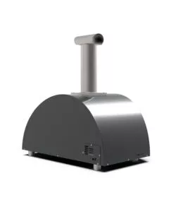 FORNO PIZZA A GAS ALFA "MODERNO" NERO 3 PIZZE