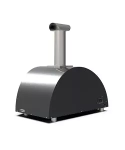 FORNO PIZZA A GAS ALFA "MODERNO" NERO 3 PIZZE