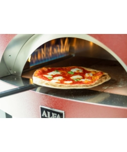 FORNO PIZZA A GAS ALFA "MODERNO" ROSSO 3 PIZZE