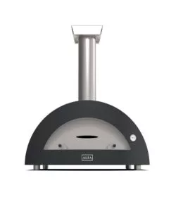 FORNO PIZZA A LEGNA ALFA "MODERNO" COLORE NERO 5 PIZZE