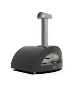 FORNO PIZZA A LEGNA ALFA "MODERNO" COLORE NERO 5 PIZZE