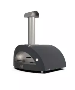 FORNO PIZZA A LEGNA ALFA "MODERNO" COLORE NERO 5 PIZZE