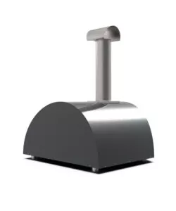 FORNO PIZZA A LEGNA ALFA "MODERNO" COLORE NERO 5 PIZZE