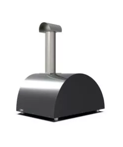 FORNO PIZZA A LEGNA ALFA "MODERNO" COLORE NERO 5 PIZZE