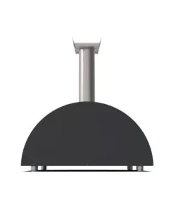 FORNO PIZZA A LEGNA ALFA "MODERNO" COLORE NERO 5 PIZZE