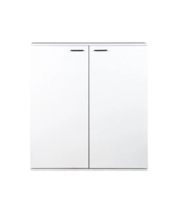 SCARPIERA 2 ANTE BELLAHOME CON ANTE SALVASPAZIO BIANCO 100X33,8X110 CM