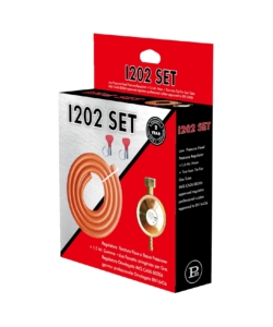 SET REGOLATORE PRESSIONE GAS CON TARATURA FISSA 29/37 MBAR