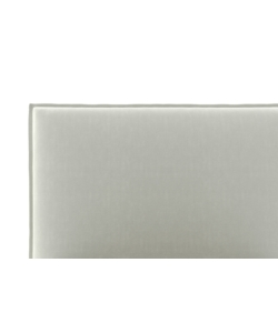 LETTO SINGOLO "ZOOM" IN TESSUTO COLORE BIANCO CON RETE E CONTENITORE, 90X190 CM