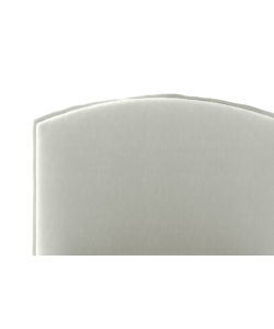 LETTO SINGOLO CONTENITORE "MOON" IN TESSUTO BIANCO 90X190 CM