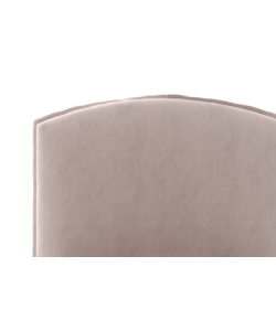 LETTO SINGOLO CONTENITORE "MOON" IN TESSUTO ROSA 90X190 CM