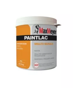SMALTO MURALE MAX MEYER "PAINTLAC" COLORE BIANCO SATINATO, 1 LITRO