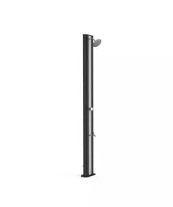 DOCCIA SOLARE PER GIARDINO GRE IN PVC CON LAVAPIEDI 40 L - COD. SSP40