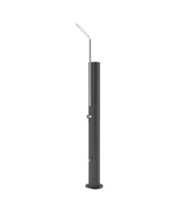 DOCCIA SOLARE PER GIARDINO GRE IN ALLUMINIO CON LAVAPIEDI 30 L - COD. SS30S