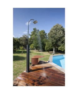 DOCCIA SOLARE SMONTABILE PER GIARDINO GRE IN ALLUMINIO 18 L - COD. SSAL18