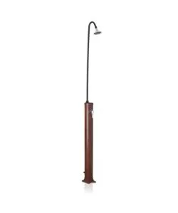 DOCCIA SOLARE PER GIARDINO GRE IN PVC EFFETTO LEGNO 9 L - COD. AR1009W
