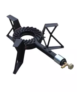 FORNELLONE A GAS "POWERFIRE 3" CON 3 PIEDI 1 BRUCIATORE