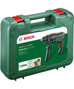 KIT VALIGETTA TRAPANO BATTENTE A PERCUSSIONE ELETTRICO BOSCH "UNIVERSAL IMPACT 730" 730 W