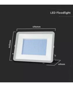FARO LED DA ESTERNO "FLOODLIGHT" CON CHIP SMD SAMSUNG, 300 W 26390 LM