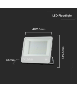 FARO LED DA ESTERNO "FLOODLIGHT" CON SMD SAMSUNG, 200 W 17540 LM